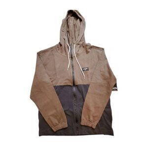 Men's Billabong Abner Full Zip Lightweight Jacket Hoodie Size M